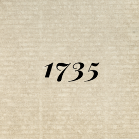 1735년 와인