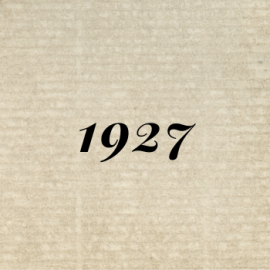 1927년 와인