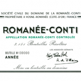 로마네 콩티 (Romanée Conti) 아펠라시옹 와인